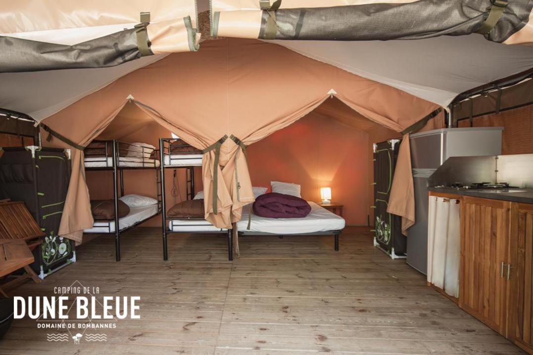 Camping de la Dune Bleue Carcans Extérieur photo